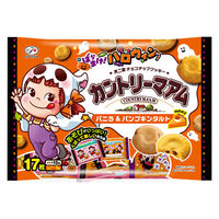 ハロウィン クッキー お配り菓子 カントリーマアム バニラ＆パンプキンタルト　17枚入 1セット（1個×6）