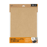 ナカバヤシ 14インチタブレット用 インナーケース ウォッシャブルペーパー ベージュ SZC-FC142405BG 1個