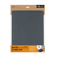 ナカバヤシ 14インチタブレット用 インナーケース ウォッシャブルペーパー ブラック SZC-FC142405BK 1個