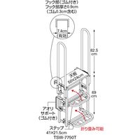 ハラックス トラックステッパー TSWー7750T 1台（直送品）