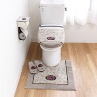 オカ シェニールロゼ 洗浄便座カバー ピンク 4548622496314 1枚（直送品）