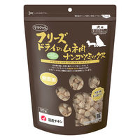 ママクック フリーズドライのムネ肉 ナンコツミックス 無添加 国産 120g 3袋 ドッグフード 犬用 おやつ
