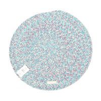 ラウンドランチョンマット パープル studio CLIP