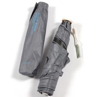 晴雨兼用　軽量ワイドミニ日傘 グレー studio CLIP