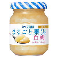 アヲハタ まるごと果実 白桃125g 1セット（1個×3）ジャム スプレッド