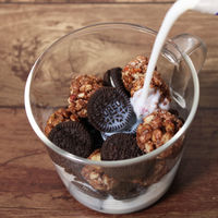 小袋 食べきり フルグラボール アーモンドチョコ 26g オレオ bits サンド バニラクリーム 65g 1セット（1袋×10）