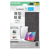 エレコム 11インチiPad Air(M3/M2) フラップケース 薄型軽量 TB-A25MWVCGY 1個
