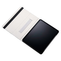 エレコム 13インチiPad Air(M3/M2) フラップケース 衝撃ガード ベルト付 TB-A25XPLF2BK 1個