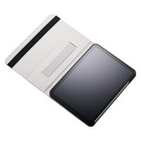 エレコム iPad(A16) フラップケース 衝撃ガード ベルト付 2アングル 軽量 TB-A25RPLF2BK 1個