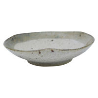 美濃陶苑 陶磁器 渕茶うのふ変形三角鉢小 28-2-2 1セット(5個入)（直送品）