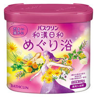 バスクリン 和漢日和 めぐり浴 360g 1セット（1個×2） 湯の色 檸檬色（透明タイプ）