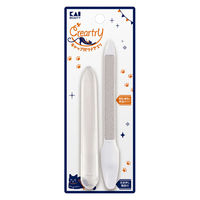 クレアートリー　キャップ付ツメヤスリ 貝印 3個