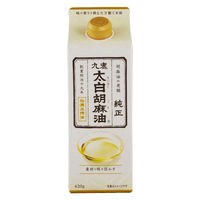 九鬼 太白純正胡麻油（紙パック） 420g 1セット（1本×3） 低温圧搾法 九鬼産業　ごま油