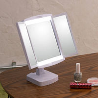 永井興産 キレイミラー 幅240×奥行100×高さ235mm ホワイト NK-2710WH 1個