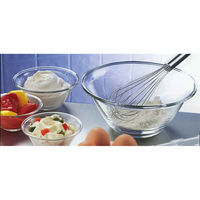 ボルミオリ・ロッコ ミキシングボウル 250ml ミスターシェフ 強化ガラス 電子レンジ対応 食洗機対応 457483 1個（直送品）