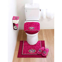 オカ ペーパーホルダーカバー シェニールロゼ ピンク 477648 1個（直送品）