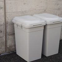 平和工業 ゴミ箱 32L ジョイントペール ミルクティーベージュ 479524 1個（直送品）