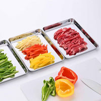 下村企販 角型トレー 3枚組 下ごしらえ ステンレス製 日本製 480745 1個（直送品）