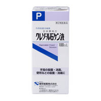 クレゾール石ケン液 100mL 健栄製薬 手指の殺菌・消毒 便所などの殺菌・消毒に【第2類医薬品】