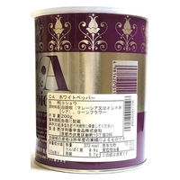 甘利香辛食品 CA ホワイトペッパー 200g 1014 1缶（直送品）