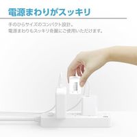 センチュリー PD20W対応コンセント用充電器 AC20PD-XWH 20W PowerDelivery AC Charger White 1個