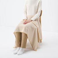 無印良品 綿シンカーパイルひざ掛け ８０×１３０ｃｍ ベージュ 良品計画