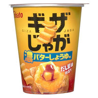 ポテトスナック たべきりさいず ギザじゃが　濃バターしょうゆ味 34g 1セット（1個×12）