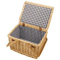 パール金属 ピクニックバスケット蓋付 UT-1029 1個（直送品）