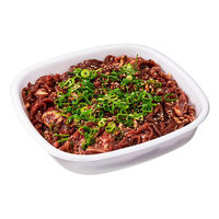 中央化学 テイクアウト容器 寿司桶折-2 白 身 (L) 00620602 1ケース(200個(25個×8))（直送品）