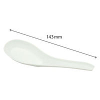 アサヒ徳島 使い捨てレンゲ BP バイオポリ25 チリレンゲ白単袋 00682824 1ケース(3000個(100個×30))（直送品）