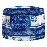 デンカポリマー 惣菜容器 夢デリLS10 手まり青 00788661 1ケース(1200個(50個×24))（直送品）