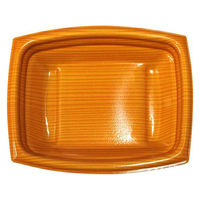 デンカポリマー 惣菜容器 夢デリLS15 木目新 00788666 1ケース(1200個(50個×24))（直送品）