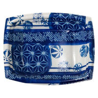 デンカポリマー 惣菜容器 夢デリLS15 手まり青 00788667 1ケース(1200個(50個×24))（直送品）