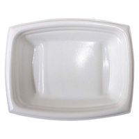 デンカポリマー 惣菜容器 夢デリLS15 白 00788668 1ケース(1200個(50個×24))（直送品）