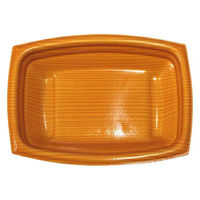 デンカポリマー 惣菜容器 夢デリLS20 木目新 00788674 1ケース(900個(50個×18))（直送品）