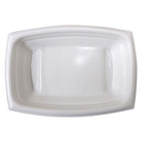 デンカポリマー 惣菜容器 夢デリLS20 白 00788676 1ケース(900個(50個×18))（直送品）