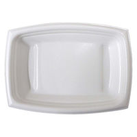 デンカポリマー 惣菜容器 夢デリLS35 白 00788683 1ケース(900個(50個×18))（直送品）