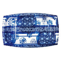 デンカポリマー 惣菜容器 夢デリLS40 手まり青 00788688 1ケース(900個(50個×18))（直送品）