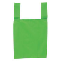 内海産業 エコバッグ Ecolor 折りたたみマイバッグ(グリーン) 2370781 1ケース(300個(1個×300))（直送品）