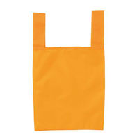 内海産業 エコバッグ Ecolor 折りたたみマイバッグ(イエロー) 2370801 1ケース(300個(1個×300))（直送品）