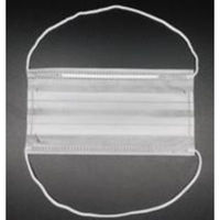 横井定マスク 使い捨てマスク ビズフィットマスクYS 頭掛け2層100枚入 2H-100 1ケース(30個(1個×30))（直送品）