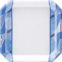 エフピコ 発泡トレー しゃぶしゃぶ3人浅LS 鮮彩青 40130336 1ケース(400個(50個×8))（直送品）