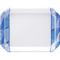 エフピコ 発泡トレー しゃぶしゃぶ4人浅LS 鮮彩青 40130436 1ケース(300個(50個×6))（直送品）