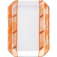 エフピコ 発泡トレー しゃぶしゃぶ長3.5人浅LS 鮮彩オレンジ 40133537 1ケース(600個(50個×12))（直送品）