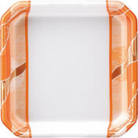 エフピコ 発泡トレー しゃぶしゃぶ1人浅(V) 鮮彩オレンジ 42211111 1ケース(600個(50個×12))（直送品）