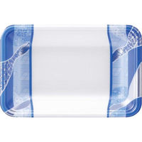 エフピコ 発泡トレー FLB-A13-30 鮮彩青 4F160136 1ケース(1800個(100個×18))（直送品）