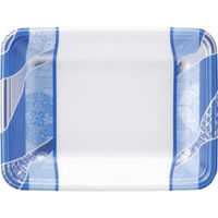 エフピコ 発泡トレー FLB-A15-30 鮮彩青 4F160156 1ケース(1800個(100個×18))（直送品）