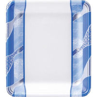 エフピコ 発泡トレー FLB-A22-30 鮮彩青 4F160226 1ケース(1200個(100個×12))（直送品）