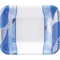 エフピコ 発泡トレー FLB-V12-30 鮮彩青 4F161126 1ケース(3000個(100個×30))（直送品）