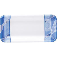 エフピコ 発泡トレー FLB-Y12-25 鮮彩青 4F162124 1ケース(1500個(100個×15))（直送品）